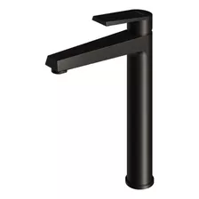 Griferia Monocomando Lavatorio Alto Baño Vasser Zafiro Negro 12/1012.01.ng