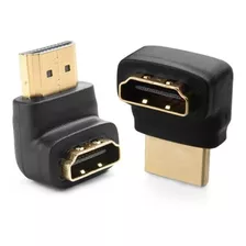 Adaptador Hdmi 4k Tipo Codo Macho A Hembra 90/270 Grados 