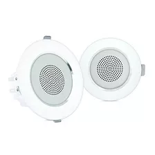 4rdquo Ceiling Wall Mount Speakers Pair Of 2 Way Full R