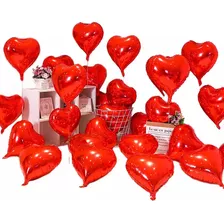 30 Globos De Corazón 14 De Febrero San Valentin Dia Del Amor