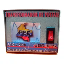 Transformador - Elevador De Voltaje 110v-220v De 500w