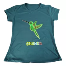  Camisas Pintada A Mano Con Fauna Colombiana