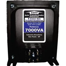  Auto Transformador 7000va 110-220 Ou 220-110 Ar Até 18000bt