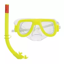 Kit Para Mergulho Óculos Máscara Snorkel Juvenil Brinquedo