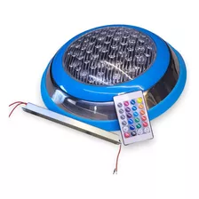 Foco Piscina Rgb Acero Inox 24v 18w C. Remoto Y F. Poder