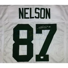 Jersey Autografiado Jordy Nelson Green Bay Packers Cstm Vst