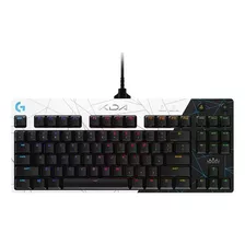 Teclado Gamer Logitech G Pro Series G Pro Qwerty Gx Brown Tactile Inglés Us Color Kda Con Luz Rgb