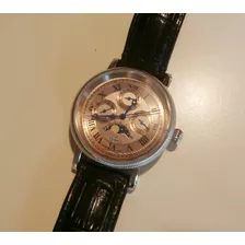 Reloj Multifunción Vidar Suizo, Clasico Y Elegante.