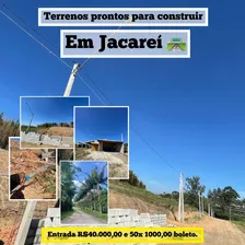 01- Vendo Terrenos Para Chácara Em Jacareí Com Aguá E Luz !