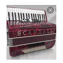 Acordeon /sanfona Scandalli 80 Baixos Nova Frete Gratis