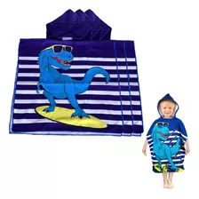 Pack 3 Toalla De Baño Con Capucha Batas Playa Niño Y Niña 