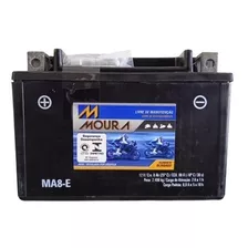 Bateria Moto Moura 12v 8ah Ma8-e ( Yuasa Ytx9-bs )