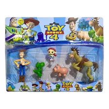 Set Muñecos Toy Story Compatible Woody Buzz Dinosaurio X5