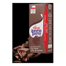 Leche Zero Lacto Chocolate Soprole 200ml(12 Unidades) Super