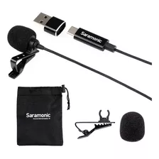 Microfono Lavalier Saramonic Profesional Compatible C/iPhone