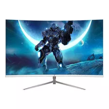 Z-edge U24c Monitor Curvado Para Juegos De 24 Pulgadas, Hd . Color Blanco