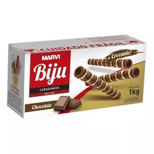 Canudo Biju Chocolate Marvi 1kg