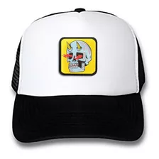 Gorra Gorro Trucker Calavera Craneo Cuernos Pop Cal12