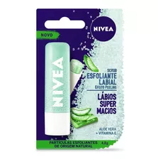 Esfoliante Labial Nivea Scrub Aloe Vera 4,8g