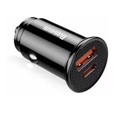 Cargador Auto Baseus 30w Usb C Para iPhone Huawei Samsung