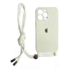 Funda Colgante Silicona Felpa Cordon Para iPhone 13 Pro Max