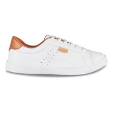 Tenis Branco Feminino Casual Confortável Sneakers Moda A1.42