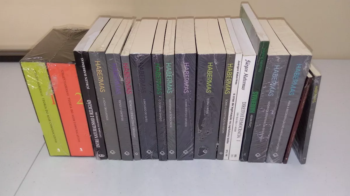 Coleção Jürgen Habermas - 18 Volumes