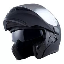 1storm Motocicleta Modular Flip Up Visor Dual Sun Escudo Cas