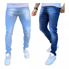 Kit 2 Calça Jeans Skinny Justa Com Laicra Envio Imediato Nf