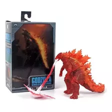 Figura Godzilla Rey De Los Monstruos - Godzilla Color Rojo