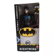 Boneco Batman Missions Nigtwing Dc 15 Cm Mattel