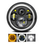 Faro Led 7 PuLG Angel Hypw Jeep Wrangler Toyota Harley Vocho