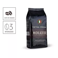 Café Intenso Italiano En Grano Mokador 1 Kilo