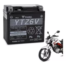 Bateria Yuasa Ytz6v 125/150 Cg/fan/titan/biz/nxr/bros/xre300