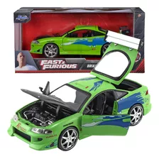 Mitsubishi Eclipse Velozes E Furiosos 1/24 Brian Com Caixa