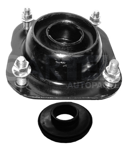 2 Bases Amortiguador Del Mazda 323 1990-1991 L4 1.8 Ck Foto 2