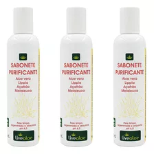 Kit 3x Sabonete Purificante (aloe Vera, Açafrão, Pariri Beld