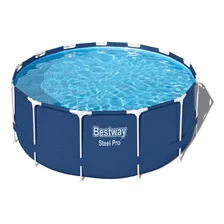 Piscina Steel Pro Azul 3.96mx84cm Pool Set Bestway