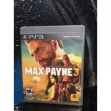 Max Payne 3 Ps3 Original Mídia Física