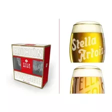 4 Copas Stella Artois X330ml Vintage - Coleccion Completa