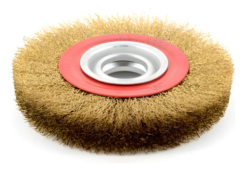 Cepillo Circular Acero Bronceado Amoladora Banco Bremen 150mm 6 PuLG Cod. 3251 Dgm