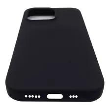 Carcasa Para iPhone 13 Pro Silicon Proteccion Camara Cofolk Color Negra