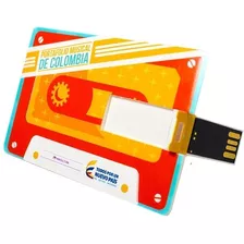 Memorias Usb Tarjeta 4gb Personalizadas 