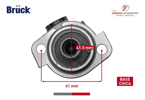 Bomba De Frenos Para Vw Jetta Vr6 2.8 De 1999 A 2004 23.8mm Foto 3