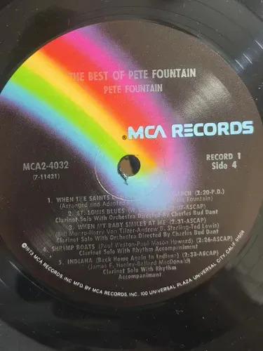 Pete Fountain - The Best Of Pete Fountain - vinilo 1973