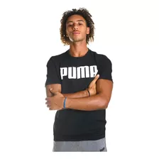 Remera Puma Lifestyle Hombre Ess Negro-blanco Fuk