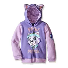 Paw Patrol Everest Sudadera Con Capucha Para Niña Pequeña