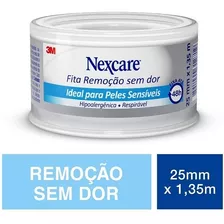 Fita Nexcare Remoção Sem Dor 25mm X 1,35m