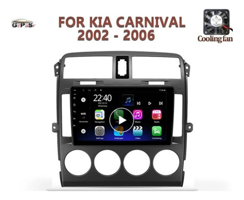 Radio Kia Carnibal 2002-06 9puLG 2+32g Carplay Android Auto Foto 6