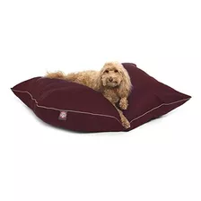 28x35 Super Valor Burdeos Cama Del Perro Mascota De Maj...